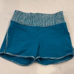 Women's Blue Athletic Shorts